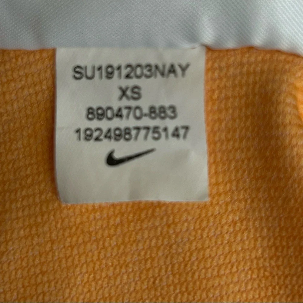 Nike Dri-FIT‎ Women's Athletic Running Shorts Elastic Waistband Orange Size XS